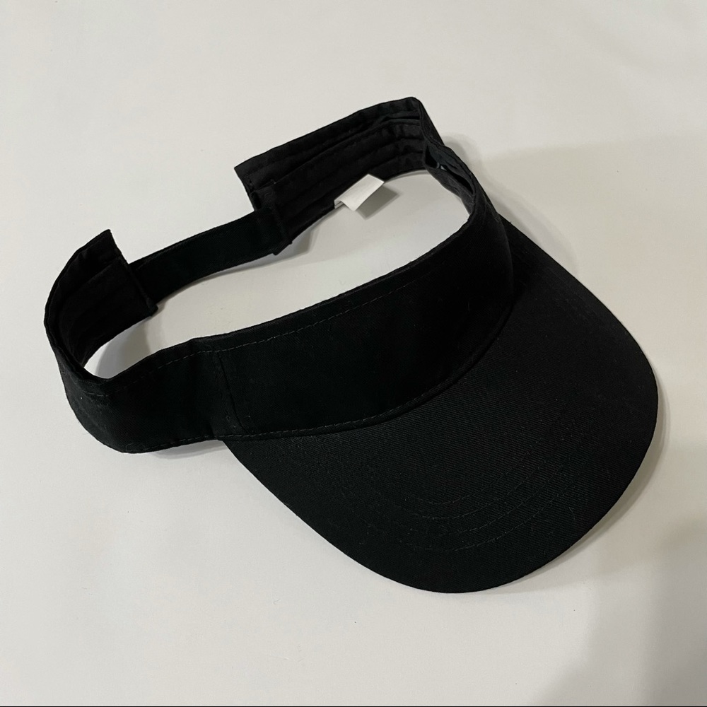 Black Visor Hat
